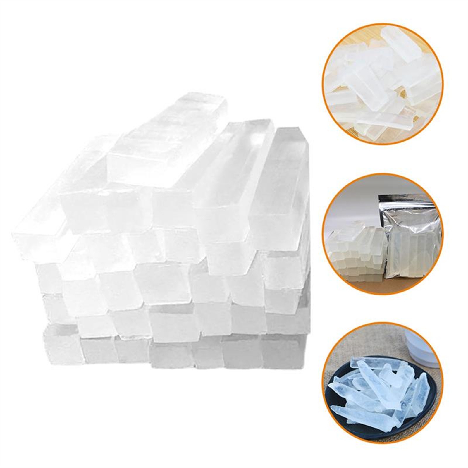 Soap Making Kit For Beginners - 250g 투명 글리세린 핸드솝 베이스 유기농