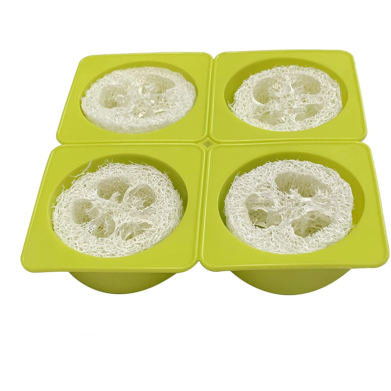 4 캐비티 라운드 실리콘 비누 몰드, 천연 수세미 비누 - Soap Making Kit For Beginners 리뷰 및 가격