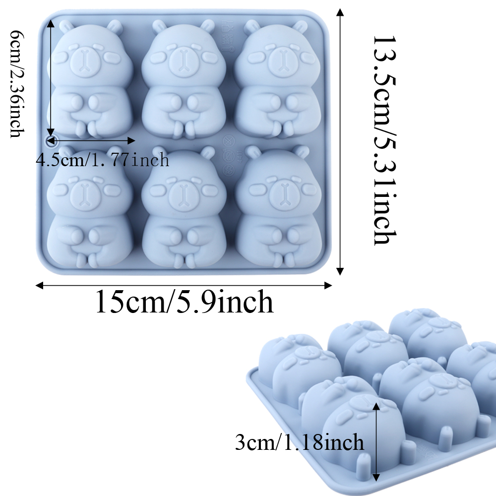 1. 귀여운 카피바라 모양의 실리콘 케이크 틀로, 초콜 - Soap Making Instructions 리뷰 및 가격