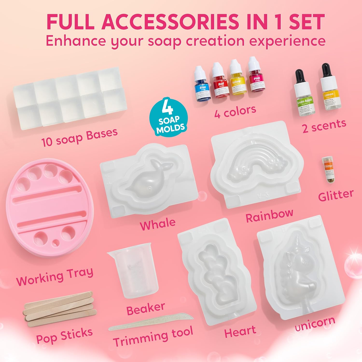 조이파이 유니콘 비누 만들기 키트 소녀 공예 DIY 프 - Soap Making Diy Kit 리뷰 및 가격